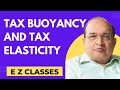 Tax Buoyancy and Tax Elasticity (HINDI)