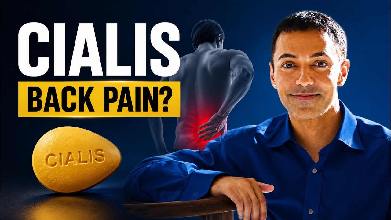 Why Cialis (Tadalafil) Causes Back Pain (And How to Stop It Immediately