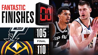 Final 5:33 WILD ENDING Spurs vs Nuggets 👀 | April 2, 2024