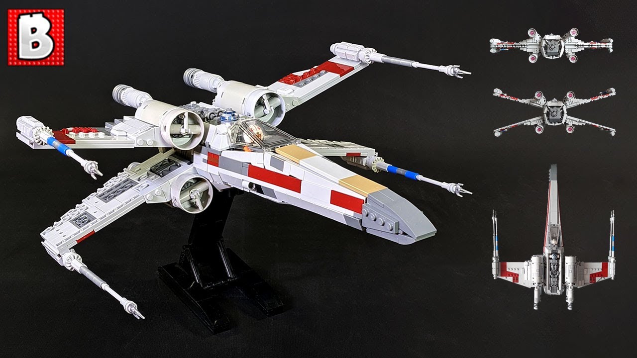 Stunning Custom LEGO X-wing!!! 