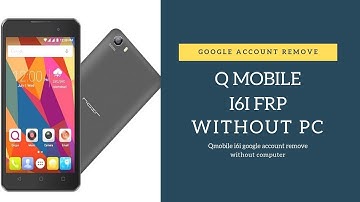 Qmobile i6i Google Account Remove Without Computer