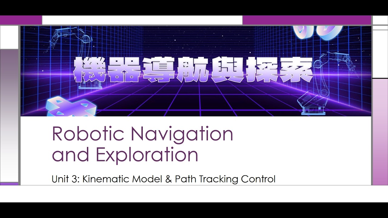 Robotic Navigation and Exploration Week 3