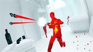Dive into the intense world of Superhot VR! (INSANE DODGE)