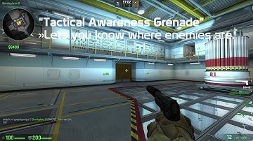 CS:GO - Heavy Armor, Tactical Awareness Grenade, and Medi-Shot!