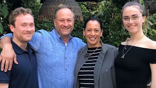 Kamala Harris husband and 2 stepkids