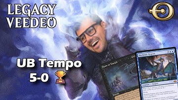 UB Tempo is the best deck in Legacy! 5-0 🏆 with Hymn to Tourach! | Legacy | MTGO