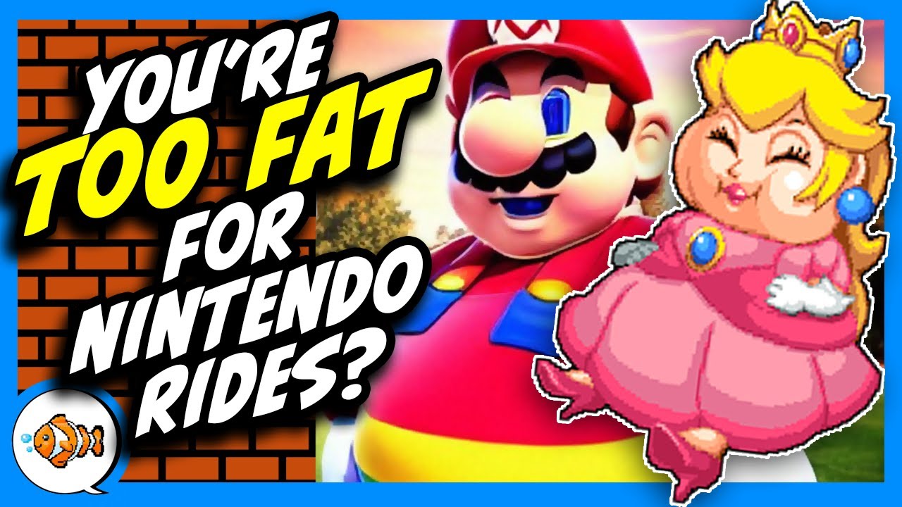 Too FAT for Nintendo?! Universal Accused of FAT SHAMING Theme Park Guests!