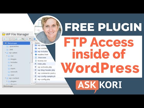 FTP Access Inside of WordPress - How to access your root files in WordPress