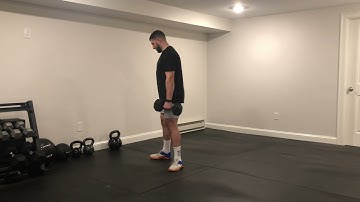 Matthew Ibrahim | DB 1-Arm Offset Extended Reverse Lunge