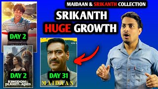Srikanth Day 2 Box Office Collection | Maidaan Day 31 Box Office Collection | BMCM Day 31 Collection
