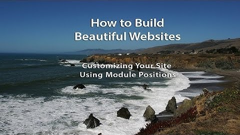 How to Build Beautiful Websites with Joomla and Rocket Theme Templates - Part 4