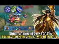 TIPS MAIN CHOU LAWAN HERO BATU | CHOU SOLO RANGK - CHOU MOBILE LEGENDS