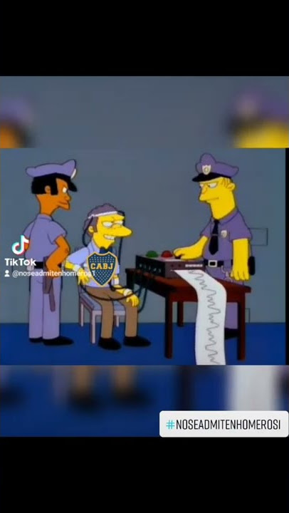 Interrogatorio a Boca Junior/ Humor/ Los simpson (Versión Futbol Argentino)/ Memes del fútbol argent