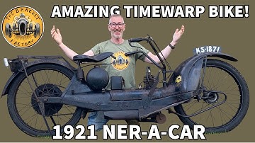 Amazing Time Warp Motorcycle!