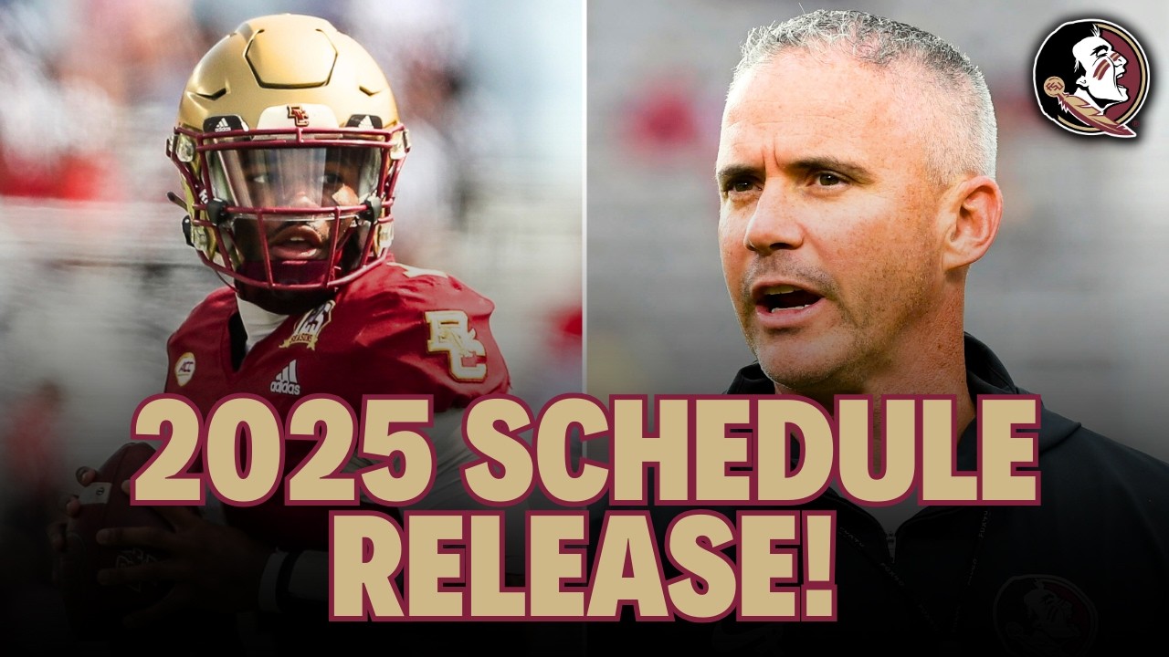 FSU Football's 2025 Schedule Released: Good or Bad? - YouTube