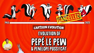 Evolution of PEPÉ LE PEW, The CANCELLED Looney Tune - 78 Years Explained | CARTOON EVOLUTION