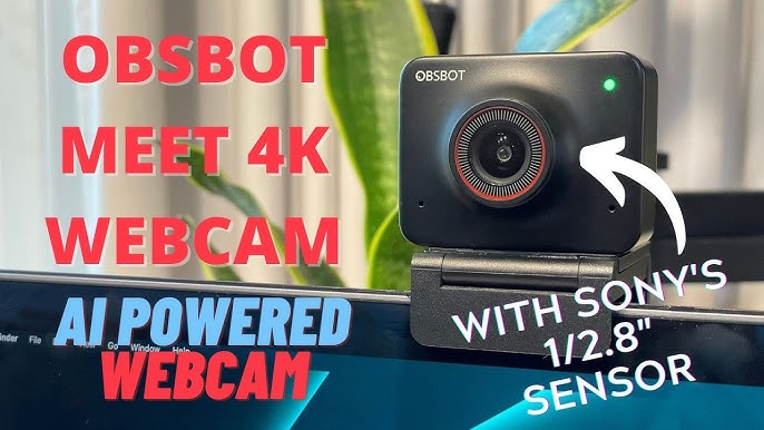 OBSBOT MEET WEBCAM REVIEW. - 4K 1080P AND WEBCAM YouTube REVIEW