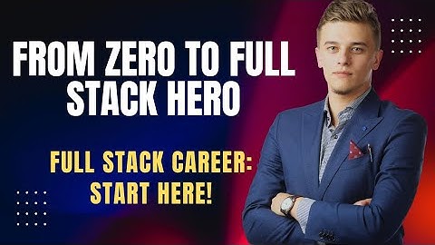 Kickstart Your Full Stack Developer Career: The Ultimate Roadmap @CodeTechProfessor03