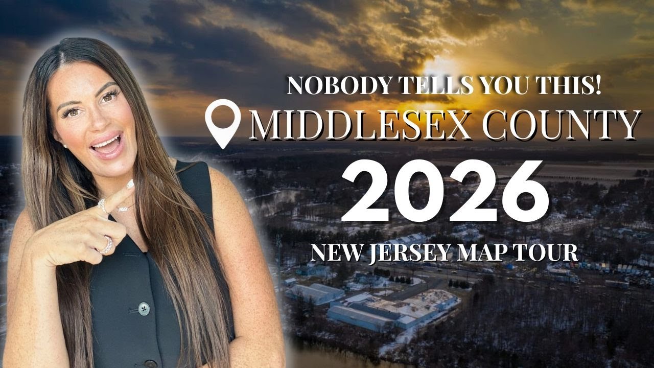 Middlesex County New Jersey Map Tour 2026 | Towns Everyone's Moving To!!