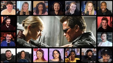 T-850 vs T-X Bathroom Fight Scene | Terminator 3: rise of the machines *Reaction Mashup