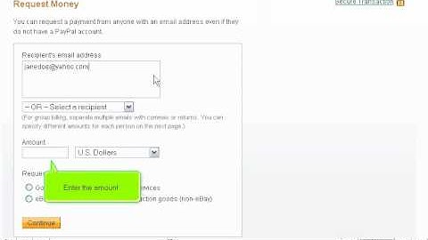 Request money from your PayPal account by VodaHost web hosting