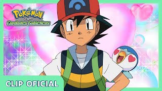 Piplup enamorado | Pokémon: DP-Combates Galácticos | Clip oficial