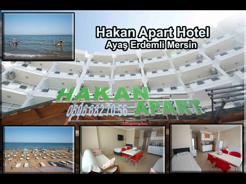 Hakan Apart Hotel, Ayaş Erdemli Mersin (Mersin'de Konaklama adresiniz, Best Apart Hotel) 4K Ultra HD
