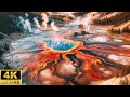 YellowStone National Park 4K - Relaxing Music Along With Beautiful Nature Videos