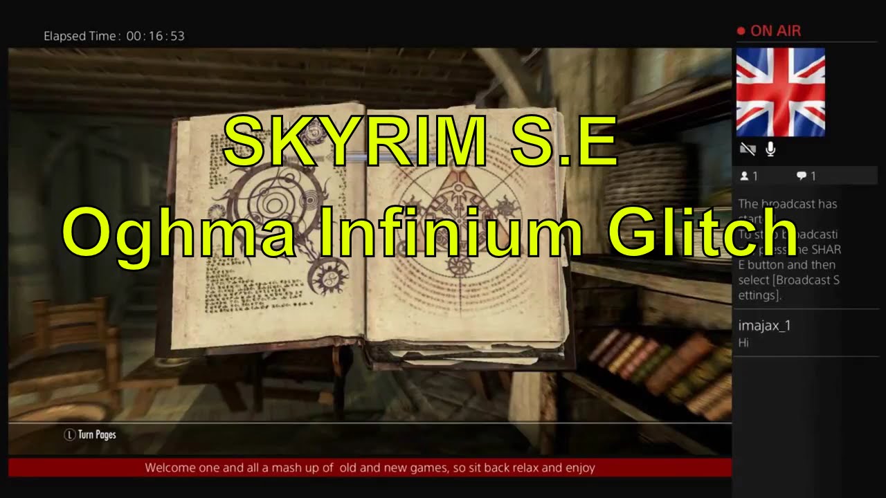 Skyrim Special Edition PS4 - Oghma Infinium -