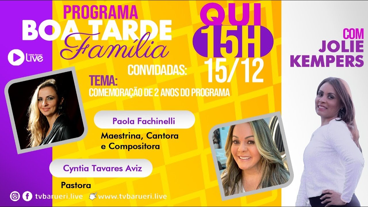 Thanksgiving 2 Anos Boa Tarde E Família | Boa Tarde & Família Com Jolie Kempers