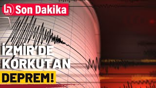 SON DAKİKA! İzmir'de 4,5 büyüklüğünde deprem! Resimi