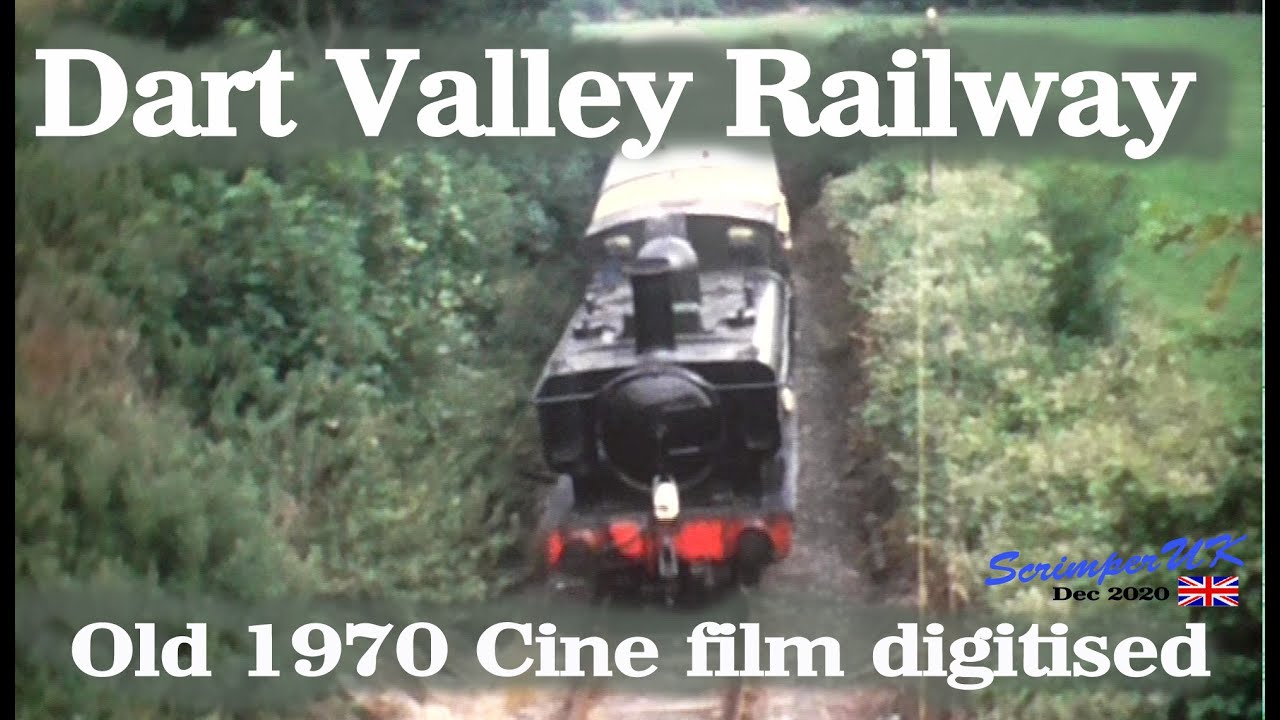 Dart valley Railway. (South Devon Railway) 1970 amateur film.