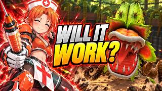 NUCLEAR CHOMPER DUNGEON: CAN FIRE WAR NURSE SOLO HEAL?! (Element Fission)