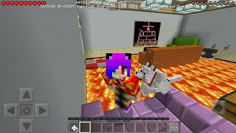 Minecraft Pocket Edition Parkour - The Floor Is Lava