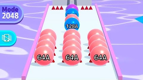 Ball Run 2048 All Levels Gameplay ( Android iOS) Level 130