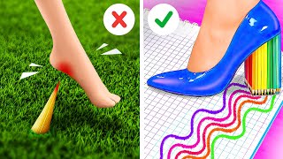 FROM BORING TO BRILLIANT || Amazing School Hacks And Funny DIYs You Need to Know by 123 GO! Series by 123 GO! Series 7,481 views 1 month ago 1 hour, 18 minutes