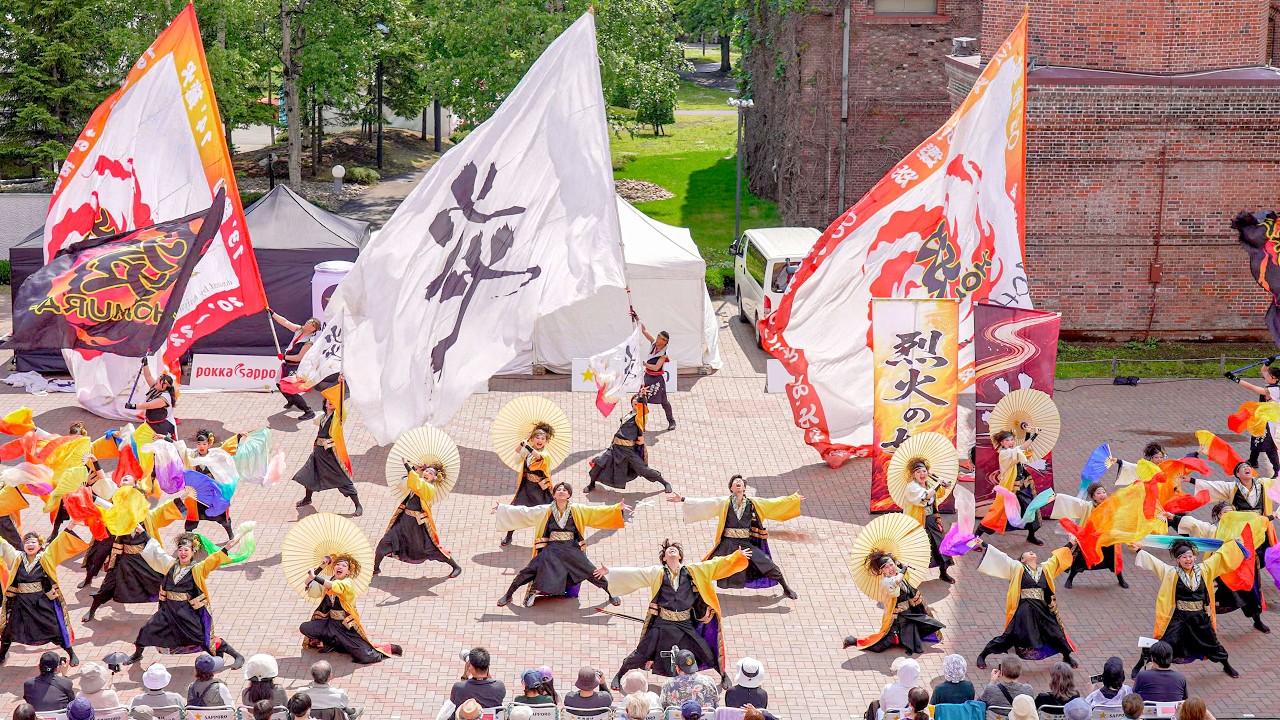 4K] HOMURA - YOSAKOI Soran Festival 2026 Saturday Sapporo Garden