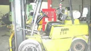 Clarke Fork Lift (6,000 Lbs)  Model: C500YS80