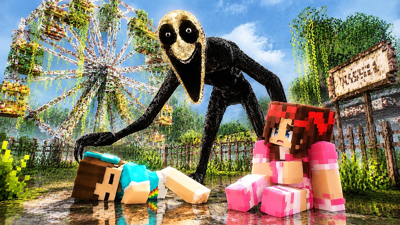 JANGAN TERTIPU KARENA SIANG BOLONG ‼️ BOCIL KETEMPELAN HANTU NYENGIR DI WAHANA BERMAIN ANGKER 🎡🎠