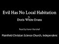 Evil has no local habitation by doris white evans