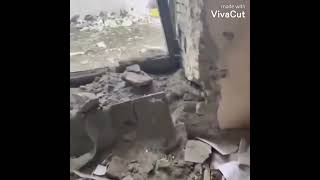 Las Fuerzas Armadas de Rusia lanzaron este martes (01.03.2022) un fuerte bombardeo y así quedó