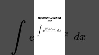 why 95% of students fail this 2026 MIT Integral. (sol. 60)
