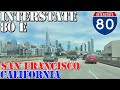 I-80 East - San Francisco - Oakland - California - 4K Highway Drive