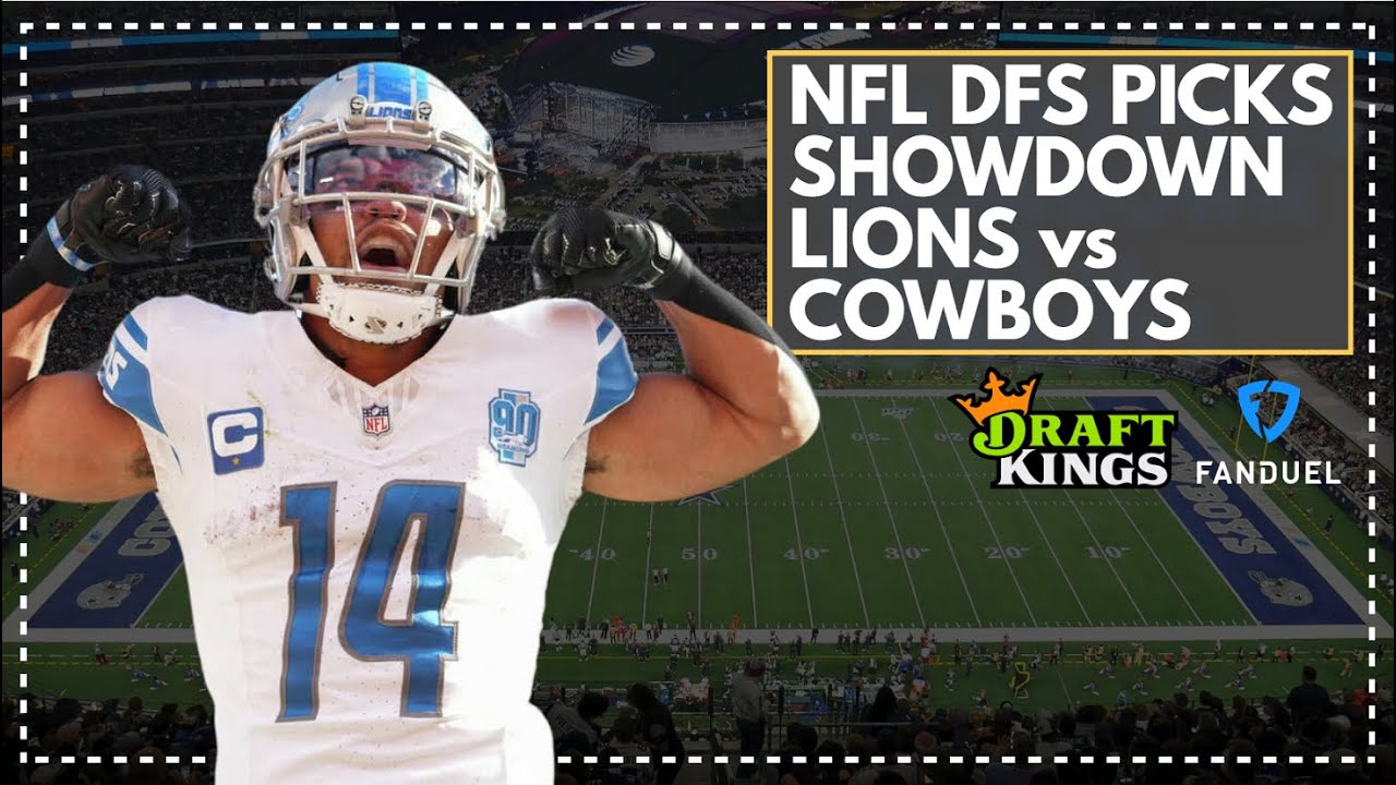 NFL DFS, Cowboys vs. Lions: Top DraftKings, FanDuel daily ...