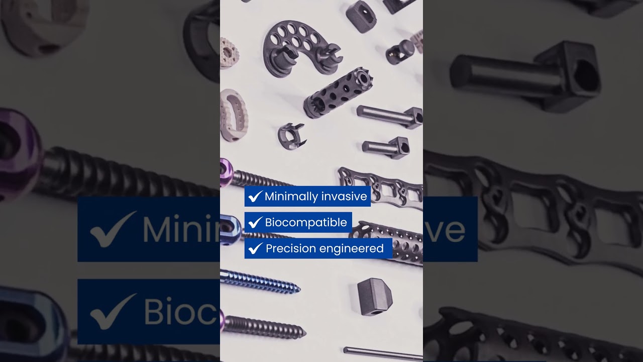Precision-Engineered Spine Implants: Pedicle Screws, Spinal Rods & Cervical Plates