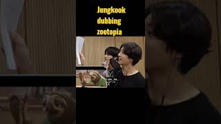 Jungkook dubbing zootopia, very funny #RunBTS #BTS