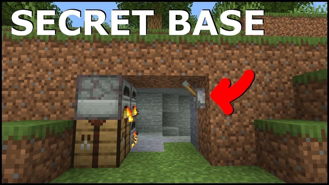 How to make a secret underground base - YouTube
