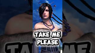Lulu getting carried by Kimahri and it's the most iconic thing ever #FFX #Nostalgia #FinalFantasy