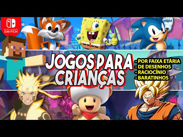 Melhores jogos infantis no Nintendo Switch