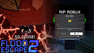 IF I DIE, I HAVE TO GIFT EVERYONE // FLOOD ESCAPE 2
